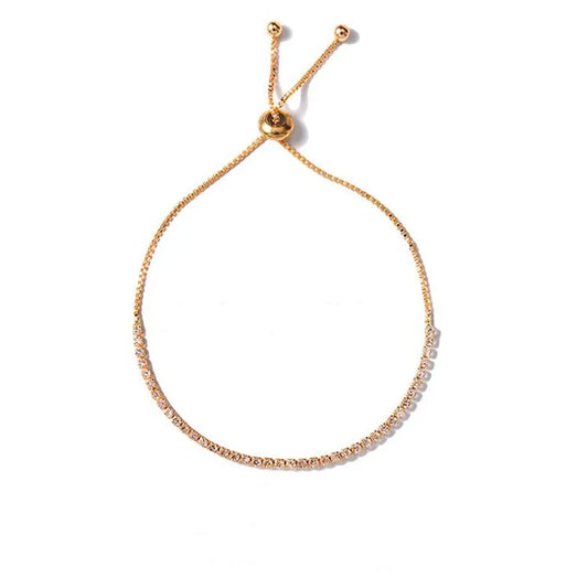 Diamond Charm Bracelet