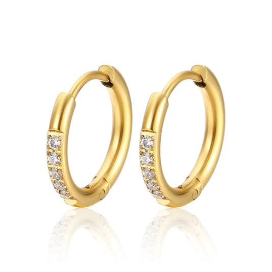 Classic Quartet Hoop Earrings