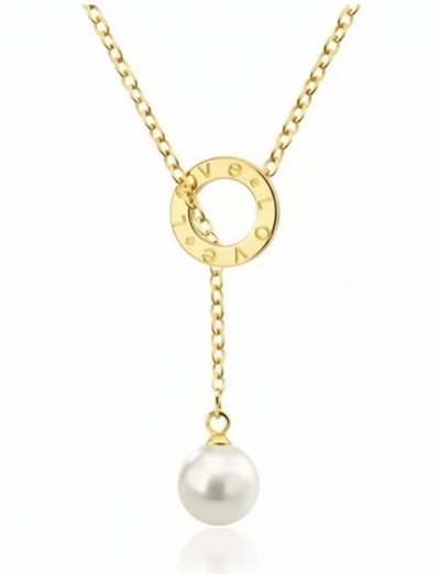 Love Pearl Necklace