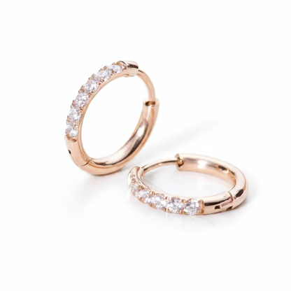 Classic Quartet Hoop Earrings