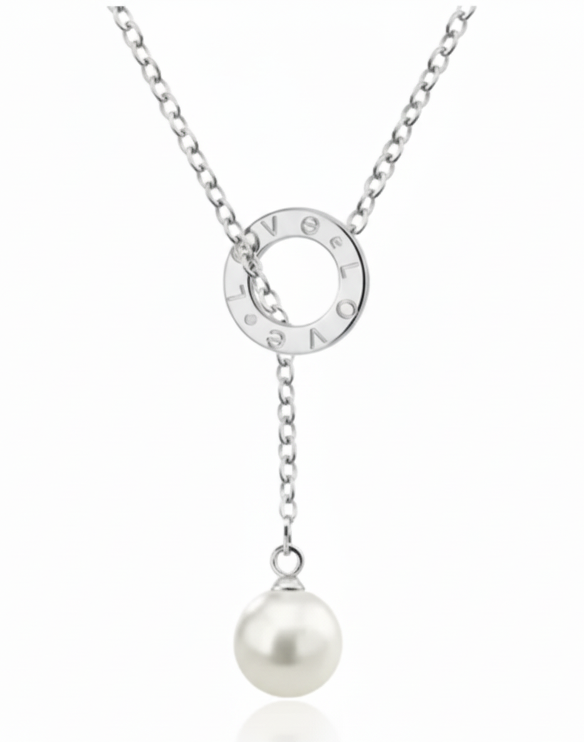 Love Pearl Necklace