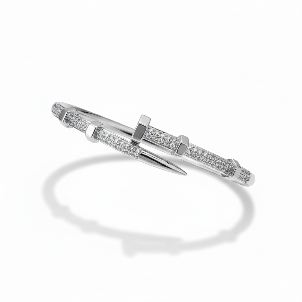Diamond Classic Nail Bracelet