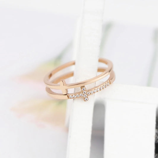 Celeste Cross Ring