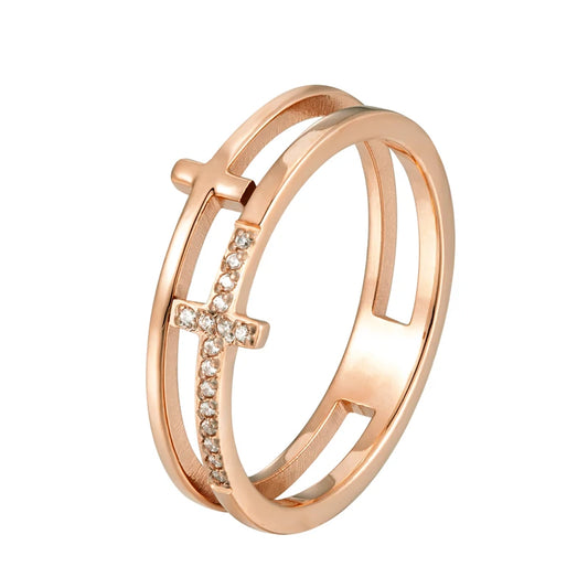 Celeste Cross Ring