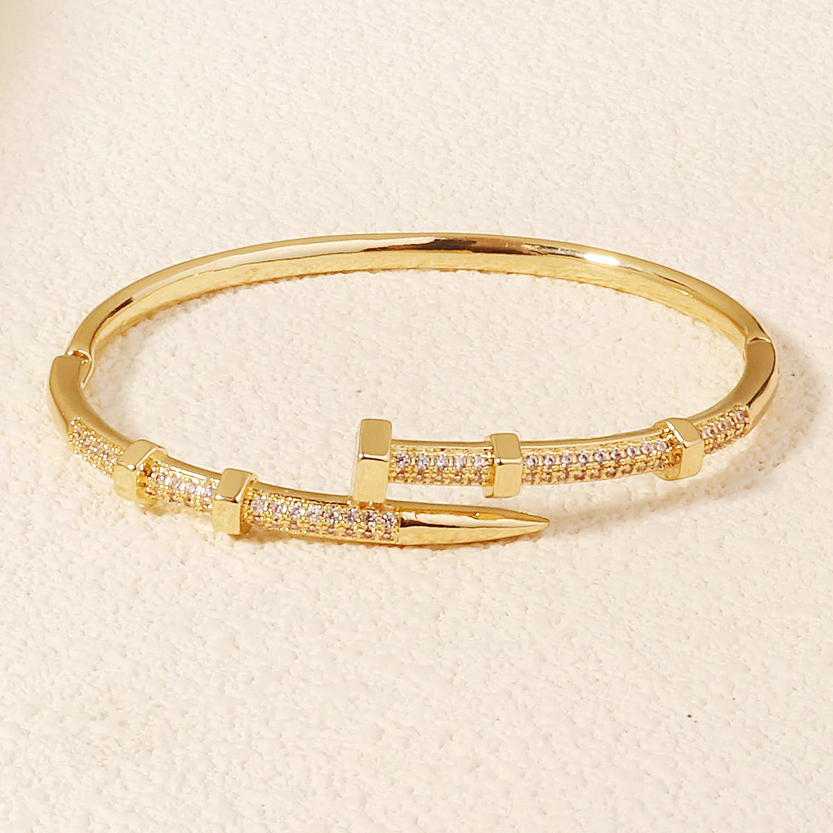 Diamond Classic Nail Bracelet
