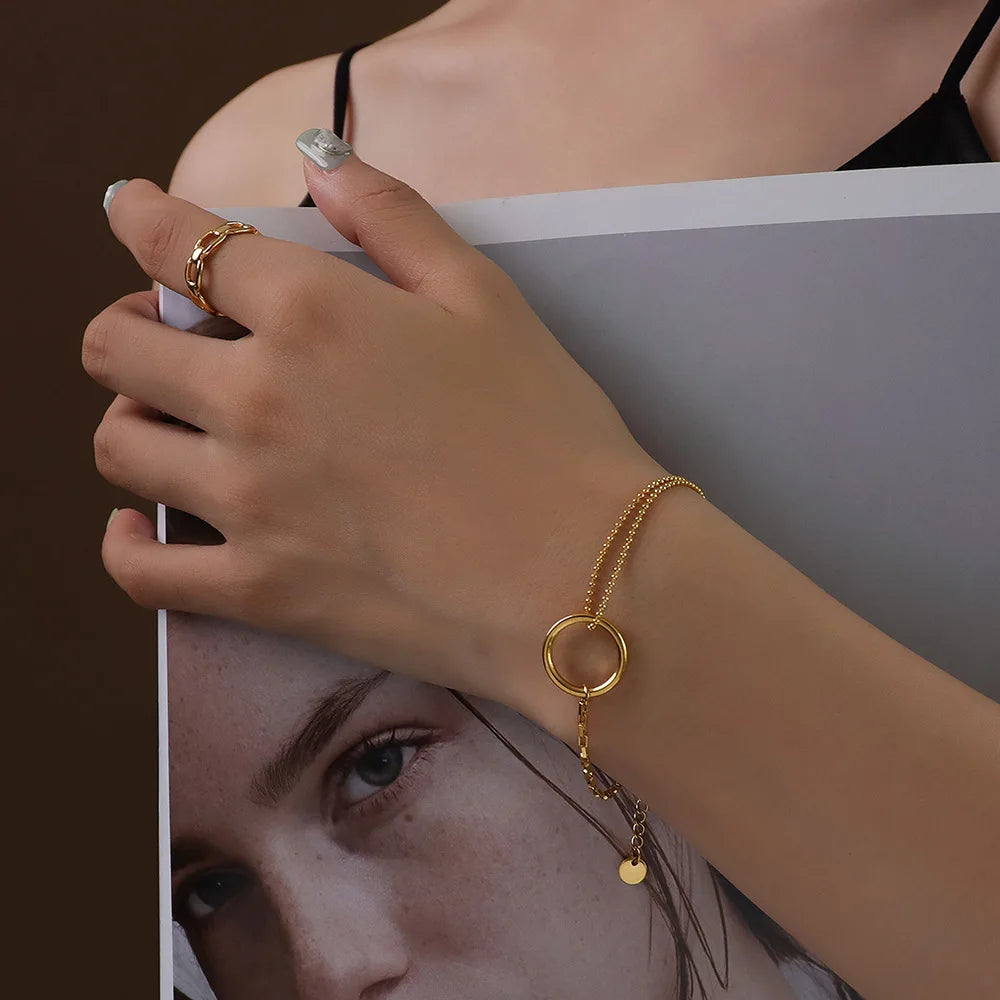 Ava Link Chain Bracelet