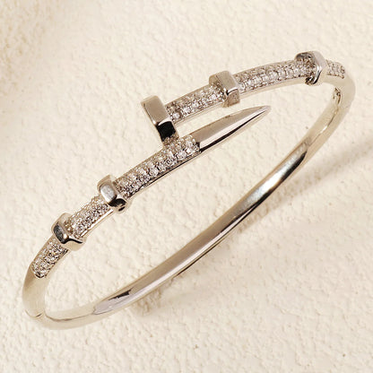 Diamond Classic Nail Bracelet