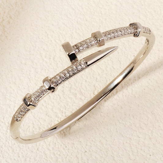 Diamond Classic Nail Bracelet