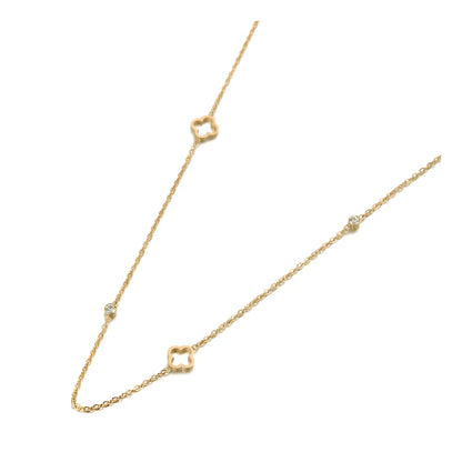 Clove Diamond Necklace