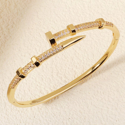 Diamond Classic Nail Bracelet