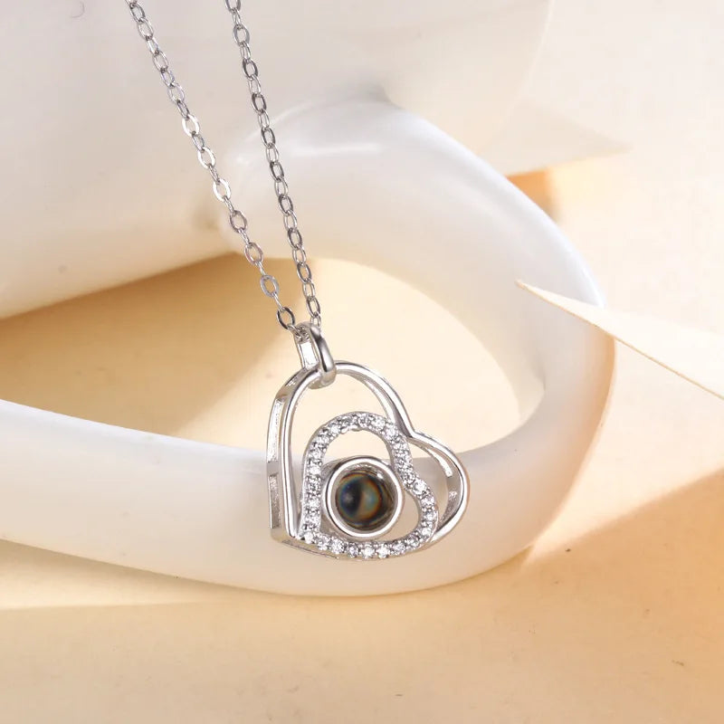 Personalised Photo Love Necklace