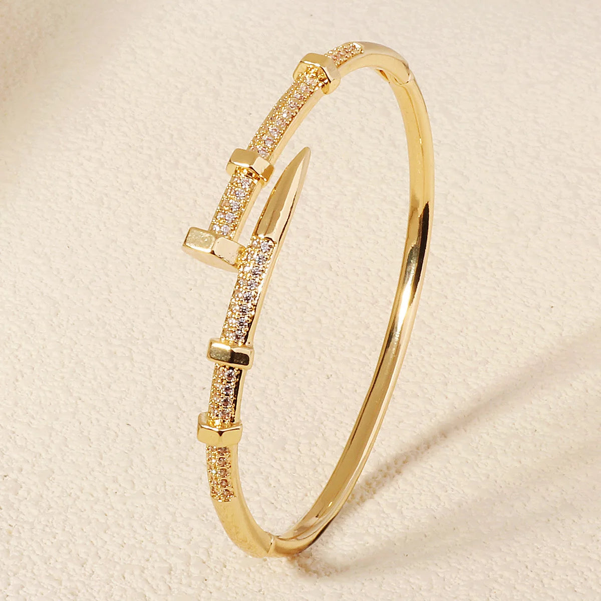 Diamond Classic Nail Bracelet