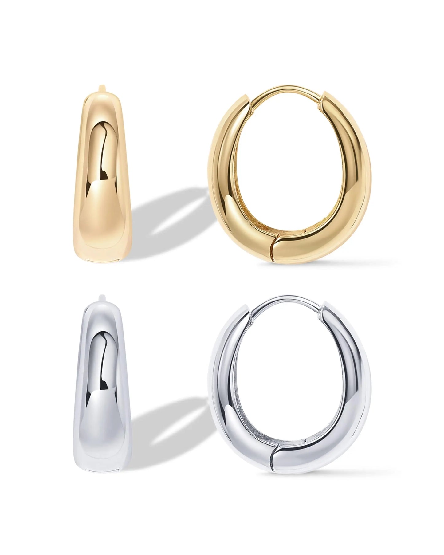 Solene Bold Hoops