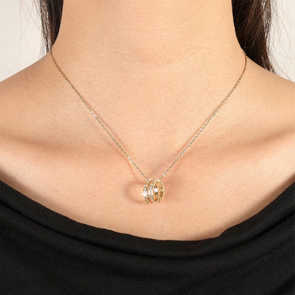 Serpent Diamond Necklace