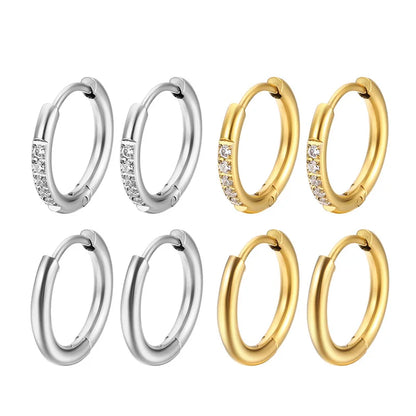 Classic Quartet Hoop Earrings