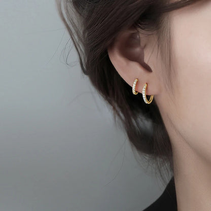 Classic Quartet Hoop Earrings