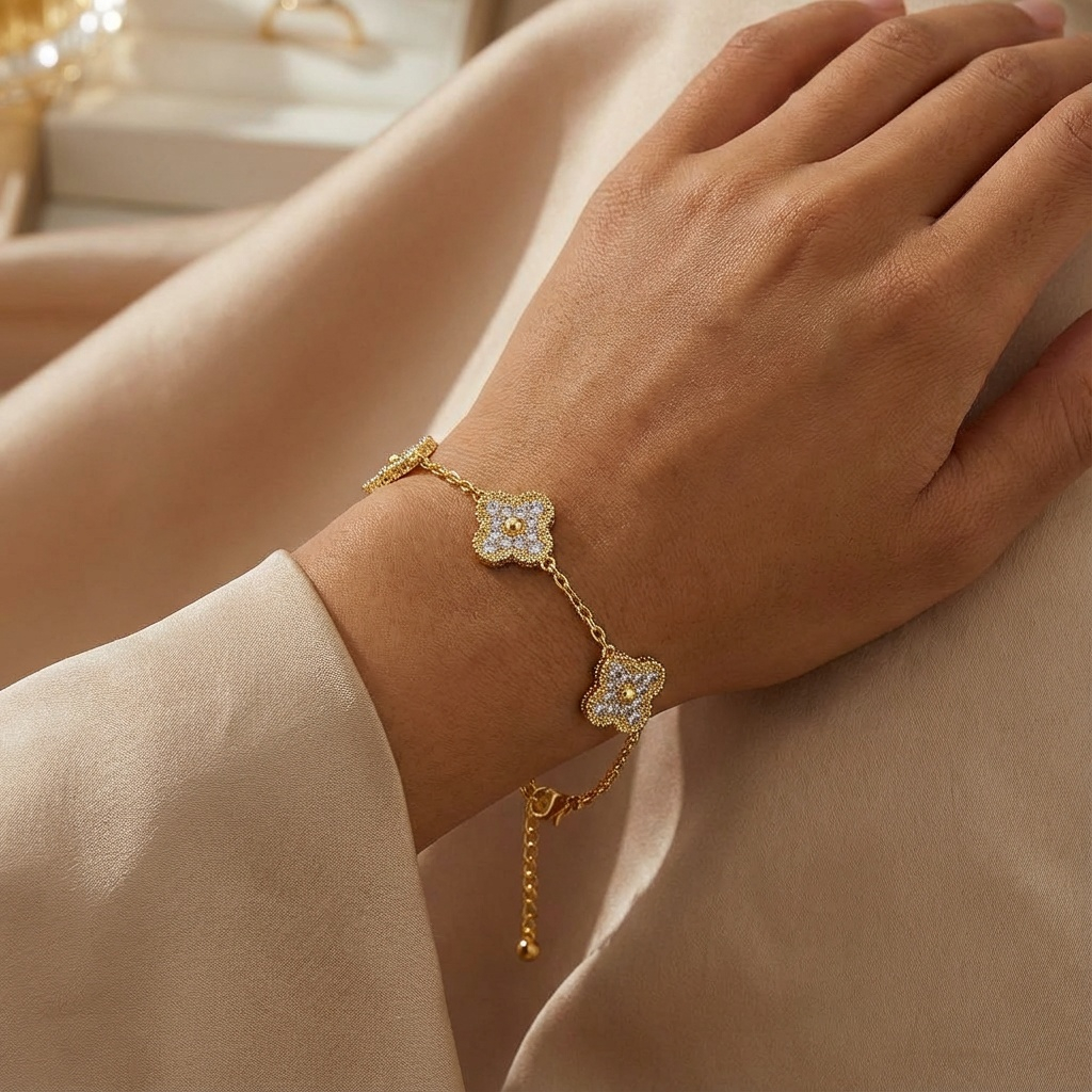 Celestia Clover Bracelet