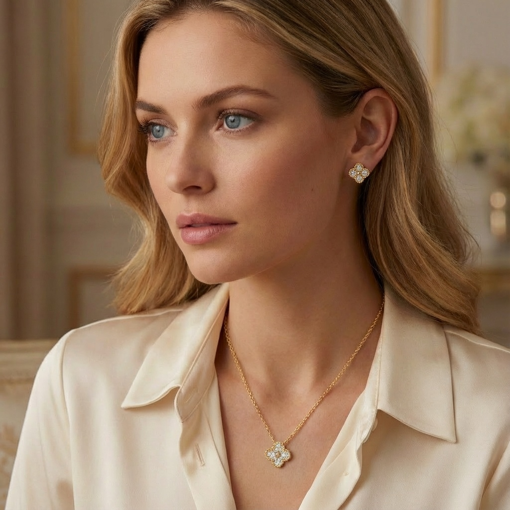 Celestia Clover Earrings