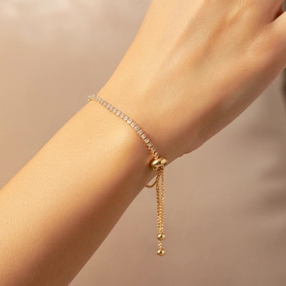 Diamond Charm Bracelet